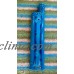 Vintage Large Turquoise Blue Bamboo Planter Wall Pocket Mid Century 15" Ceramic   223070704964